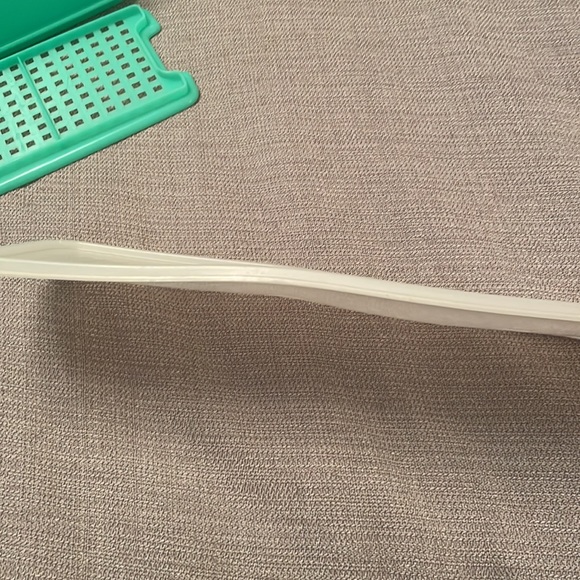 Vintage Green Tupperware 3 pcs. Vegetable Crisper Keeper Retro Mid Century - Picture 6 of 10